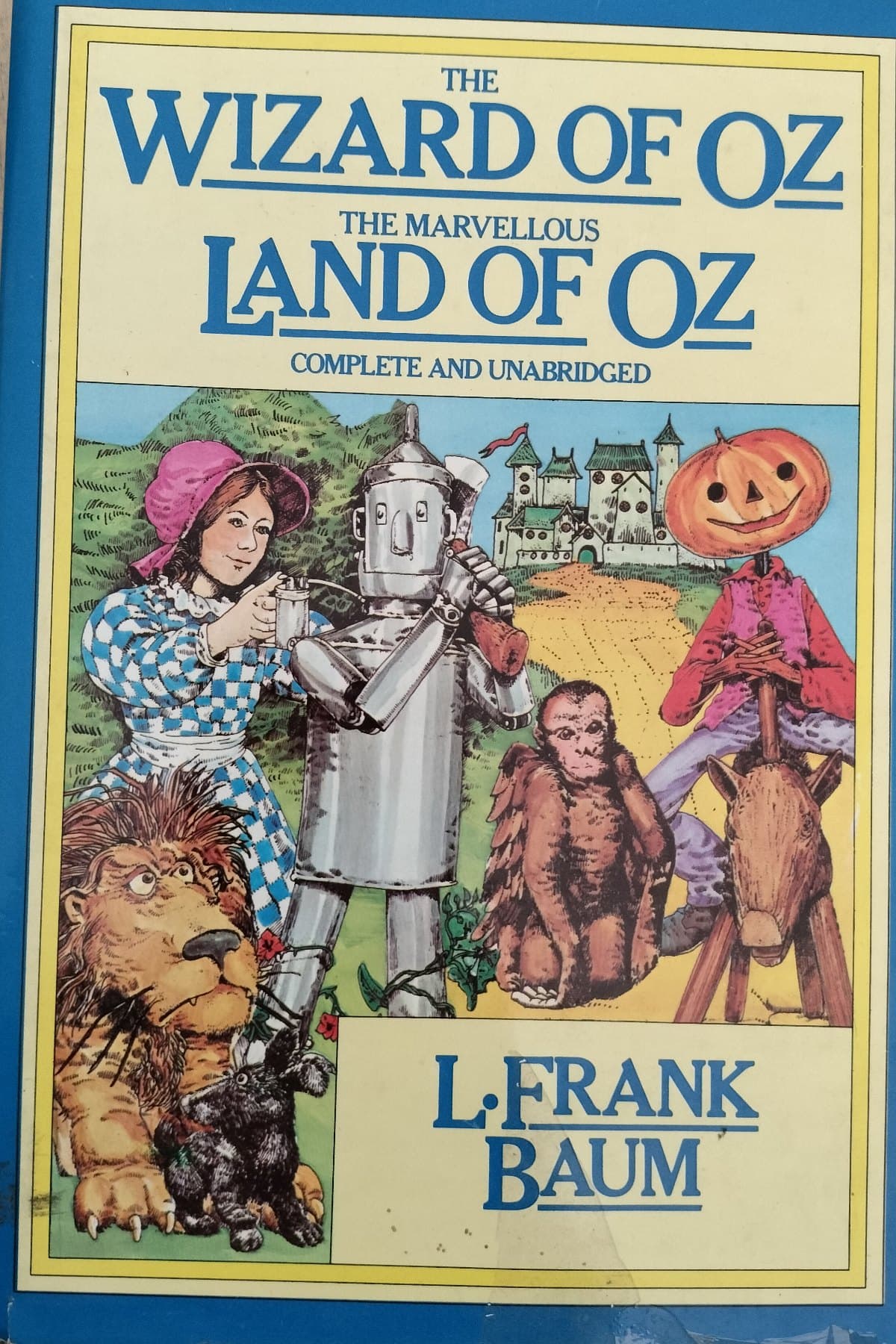 The Wizard of Oz and the Marvelous Land of Oz cover